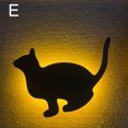 thumbnail image 1 of CAROOTU Voice Light Sensor Switch Cat Night Light LED Projection Light Wall Lamp Silhouette Lights Animal, 1 of 6