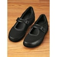 thumbnail image 4 of Silver Steps Orthopedic Mary Jane Shoe, Removable Insole, Breathable Material - Black, Size 7, 4 of 7
