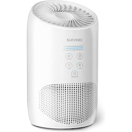 

Slevoo Air Purifiers for Bedroom Pets in Home 2022 New Upgrade H13 True HEPA Air Purifier with Fragrance Sponge 100% Ozone Free Effectively Clean 99.97% of Dust Smoke Pets Dander Pollen Odors