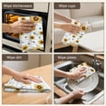 thumbnail image 6 of 2 Pcs Funny Kitchen Towels,White Sunflower Letter Pattern Microfiber Dish Towels,Kitchen Tea Towels,Kitchen Towel Set (18" X 26"), 6 of 7