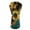 Green Leopard Print Sunflowers, variant on Yuyamidu Camo Golf Club Head Covers for Woods, Driver, Fairway, Hybrid Waterproof PU Leather Golf Head Cover Camouflage Golf Headcover