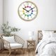 thumbnail image 4 of Colorful Wall Clock for Kids - Silent, Non-Ticking, Battery Powered, 4 of 5