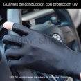 thumbnail image 3 of Guantes Proteccion Solar Y Guantes Largos Medio Dedo 2pcs, 3 of 8