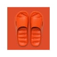 thumbnail image 3 of Fangasis Unisex Slide Sandals Quick Dry Flat Sandal Comfort Slides Pool Lightweight Shower Slippers Orange 10.5-11.5(M), 3 of 9