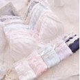 thumbnail image 4 of Conjunto de Bikini de Lolita para mujer, ropa interior Kawaii, sujetador cómodo, bragas con lazo, conjunto de lencería, 4 of 4