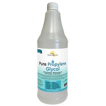 Propylene Glycol Bottle 1 Quart, 32 oz, USP Food Grade Kosher