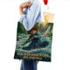 thumbnail image 4 of Paddington in Peru Bolso de tela con estampado de lienzo para mujer, bolsa de compras reutilizable y estética, con cremallera interior, regalo para mujer,40*40cm., 4 of 6