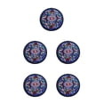 thumbnail image 2 of Billuyoard Posavasos para bebidas, alfombrilla para taza de té, almohadilla bordada portátil, almohadillas aislantes para amigos, inauguración Type5 NO5, 2 of 6