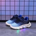 thumbnail image 6 of Fozruso Lightweight Girls' Easy Care Sneakers With Cushioned Sole Cute Heart Design Glow In The Dark Board Shoes For Everyday Comfort（12M 6Y）,Sizes 6.5(12-18 Months), 6 of 6