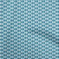 thumbnail image 1 of oneOone Cotton Poplin Teal Blue Fabric Geometric Quilting Supplies Print Sewing Fabric By The Yard 42 Inch Wide, 1 of 5