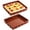 B, variant on Clearance! Zguuel Silicone Baking Tray with Dividers, Non-Stick Loaf Pan for Cake Bread Brownie - Lightweight