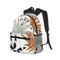 thumbnail image 2 of Picia Tropical Leaves Large Capacity Backpack Classic Style Backpack Casual Backpack Water-Resistant School Work Travel Outdoor Backpack, 2 of 8