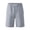 Light Gray, variant on LTTVQM Men's Linen Shorts Casual Elastic Waist Drawstring 2026 Summer Beach Vacation Yoga Workout Golf Shorts with Pockets Light Gray L
