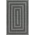 thumbnail image 4 of nuLOOM Rowan Braided Texture Indoor/Outdoor Area Rug, 5' x 8', Oval, Rowan Charcoal, 4 of 5