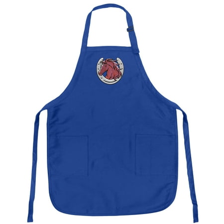 - Horses Apron Mens or Womens for Grilling Barbecue Kitchen Tailgating Horse Lover Aprons Famous Broad Bay Quality