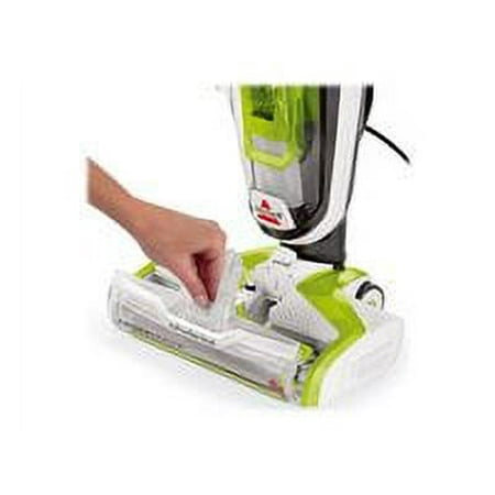 BISSELL CrossWave All-in-One Multi-Surface Wet Dry Upright Vacuum - Molded White, Titanium and Cha Cha Lime Green