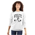 thumbnail image 3 of Bowling Team Varsity League Cool Unisex Plus Fleece Graphic Sweatshirt Brisco Brands 2X, 3 of 5