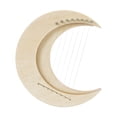 thumbnail image 1 of Arpa, 8 Notas Tecla Sol Arpa De Lira Arpa De Mandíbula Con Forma única De Luna Creciente Para Principiantes Y Músicos Experimentados, 1 of 7