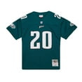 thumbnail image 2 of Men's Mitchell & Ness Brian Dawkins Green Philadelphia Eagles Legacy Replica Jersey, 2 of 5