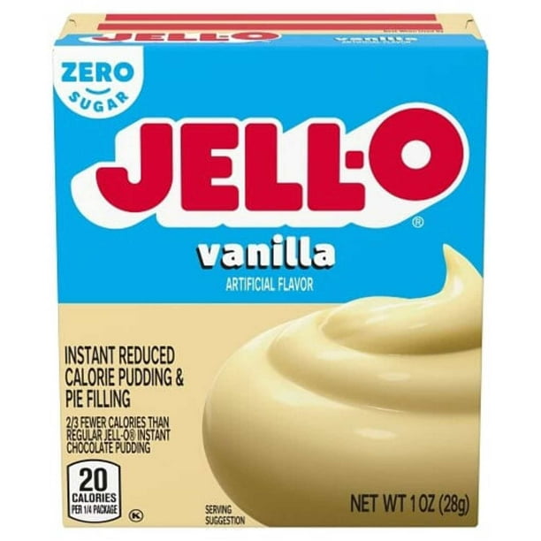 Jell-O White Choc Zero 1oz - Gelatin and pudding for retail