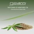 thumbnail image 2 of Giovanni Hemp Hydrating Shampoo & Conditioner Set, 13.5 oz. Hemp Seed Oil, Aloe Vera, Frankincense, Helps Stimulate, Moisturize and Revitalize Damaged Hair, Sulfate Free, No Parabens, Color Safe, 2 of 3