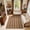 Walnut Brown, variant on Toyoso 5x7 Traditional Lattice Area Rug, Dark Coffee Brown Floral Diamond Carpet, Machine Washable 0.25" Low Pile Indoor Floor Rug, Non-Slip Heritage Decor Rug for Master Bedroom