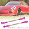 thumbnail image 4 of 6Pcs 88mm Aluminum Alloy Adjustable Push RodsTurnbuckle Rod Linkage Accessories for RC Car Models, 4 of 7