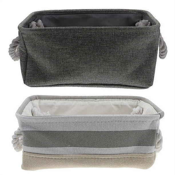 2 piezas cesta de almacenamiento de ropa