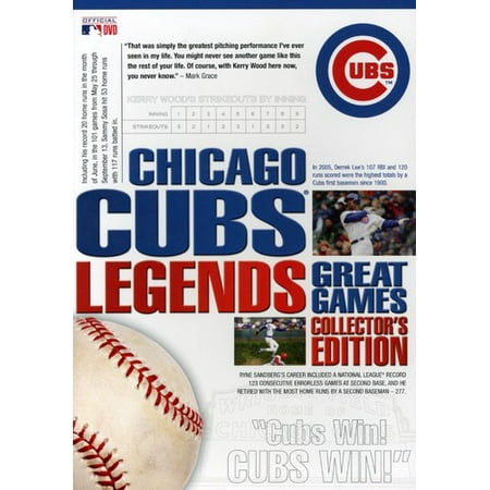 MLB: Chicago Cubs Legends - Great Games ( (DVD)) (Best Team In Mlb The Show 14)