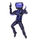 thumbnail image 4 of Skibidi Toilet Deluxe Dark TV Man Figure, Collectible Figures, Merch de Inodoro Skibidi con Licencia Oficial, 4 of 5