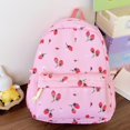 thumbnail image 5 of UJNDER Toddler school backpack Large Capacity Strawberry Print Cartoon Lightweight for Boys Girls School Travel Daypack bookbag for boys 01_Pink,One Size, 5 of 5
