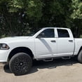 thumbnail image 2 of YHH Drop Down Running Boards Compatible with 2009-2018 Ram 1500, 2010-2026 Ram 2500 3500 Crew Cab (Incl. 2019-2024 Classic), Dual-Stage Textured Black Powder Coated, 82" Step Bars, 2 of 6