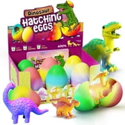 Surprise Dinosaur Hatching Eggs for Kids - Grows 600% - 6 Pack - Gifts for Boys - Toys for Kids Age 3-8 - Party Favor - Basket Stuffers