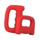thumbnail image 4 of Juego de 2 mancuernas antideslizantes para gimnasio en casa, ergonómicas para caminar Rojo 1KG, 4 of 9