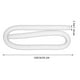 thumbnail image 3 of Manguera de repuesto de doble tubo y cuatro hebillas para piscinas termales inflables, adecuada para bombas de piscina de 300, 330, 530 o 1000 galones., 3 of 5