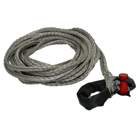

1/2 x 50 LockJaw Synthetic Winch Line Extension w/ Integrated Shackle 10 700 lbs WLL