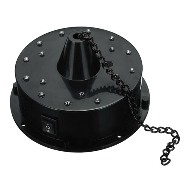 Bola de discoteca con espejo giratorio de 18 luces LED y motor con control de sonido para escenario de discoteca Motor A
