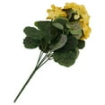 thumbnail image 2 of Géranium Artificiel Fleurs Rouges Roses Plantes Artificielles Fleur Artificielle, 2 of 5