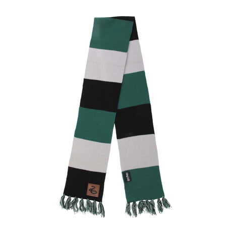 Slytherin Patch Striped Scarf