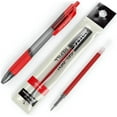 thumbnail image 3 of Arteza Gel Pen Refills, Pack of 36 Red Roller Ball Gel Ink Pen Refills, Quick-Drying, Nontoxic, Fine Point, Office Supplies for Writing, Taking Notes & Sketching, 3 of 6