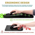 thumbnail image 4 of Ergonomic Mouse Pad Wrist Support with Massage Design, Wrist Rest Pain Relief Mousepad Wrist Support with Memory Foam&Non-Slip PU Base, Mouse, 4 of 5