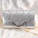 thumbnail image 1 of unbranded 1Ud Purse for Dinner Plateado Con Para Colgar Y Detalles Exclusivos, 1 of 7