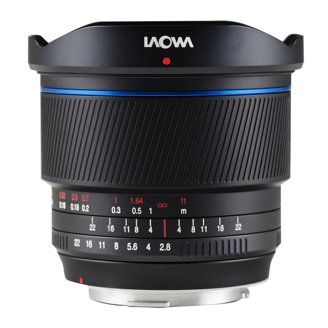 Laowa 10mm f/2.8 Zero-D Full-Frame Lens with Ultra Wide-Angle View