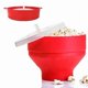 thumbnail image 1 of Silicone Popcorn Bowl - Micro Popcorn Bowl - Collapsible Red - Kitchen Gadget, 1 of 5