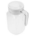 thumbnail image 4 of Water Pitcher With Lid And Spout Handle Clear Plastic Pitcher Carafe Beverage Container Fridge Jug For Juice Tea 500 ML, 4 of 8