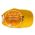 thumbnail image 6 of DALIX Premium Cap Tennis Mom Hat for Women Hats and Caps in Gold, 6 of 7