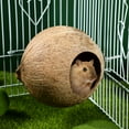 thumbnail image 4 of Shell Birds Nest- Natural Shell Bird Nest Keep Warm House Hut Cage for Parrot Parakeet, 4 of 7