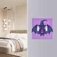 thumbnail image 5 of Dailycode Light Switch Plate Covers 3 Gang Wall Plate Plastics Outlet Covers for Kitchen Home Office Decor Cute Bat with Wizard Hat, 5 of 8