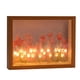 thumbnail image 5 of Marco de fotos de tulipán, luz de noche para el hogar, dormitorio, mesita de noche, decoración luminosa, regalo creativo del Festival Qixi, 5 of 5