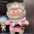 thumbnail image 1 of 10/19 cm Solo ropa Lulu Pig Retro Teddy Vinilo Labubu Bolsa colgante Muñeca linda Ropa de vestir Versión coleccionada Regalo Juguete, 1 of 5